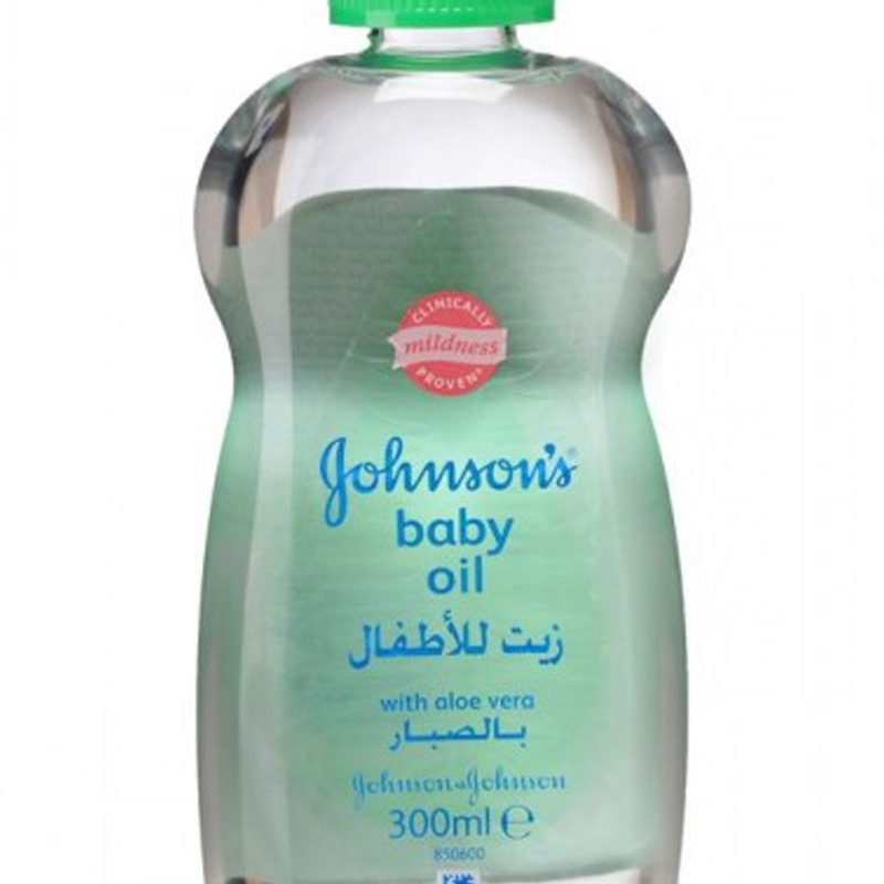 جونسون زيت للاطفال بالصبار 300 مل 