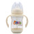 Kids Care Feeding Bottle Curve, Double Handle Glass 210 ml