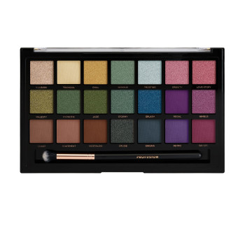 بروفيوجن كوزماتكس واندرلاست 21 ظلال العيون وفرشاة