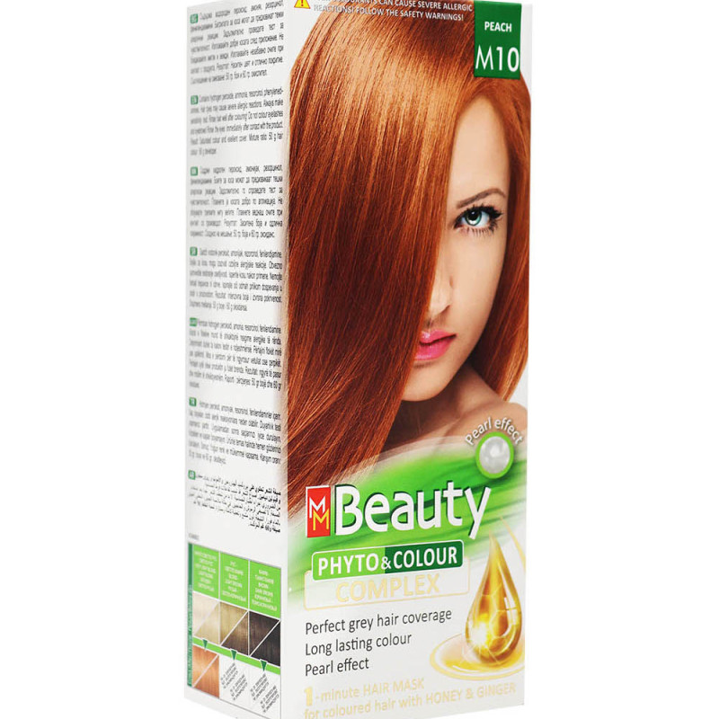 ام ام بيوتي صبغة شعر كومبليكس خوخ (برقوق) M10