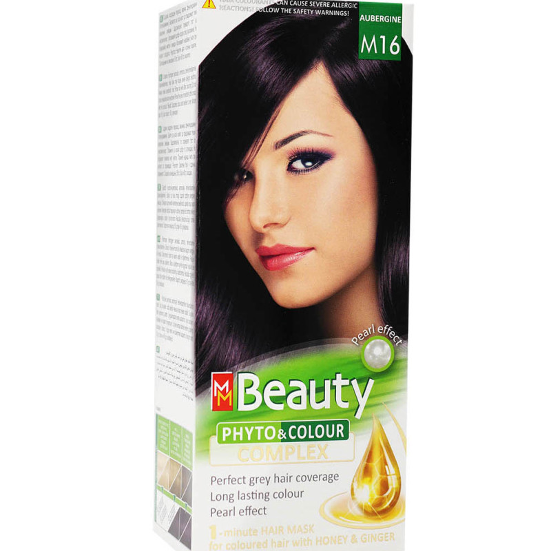 ام ام بيوتي صبغة شعر كومبليكس باذنجان M16