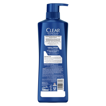 Clear Men Anti-Dandruff Shampoo Hair Fall Defence 2 in 1 Shampoo + Conditioner - 700 ml