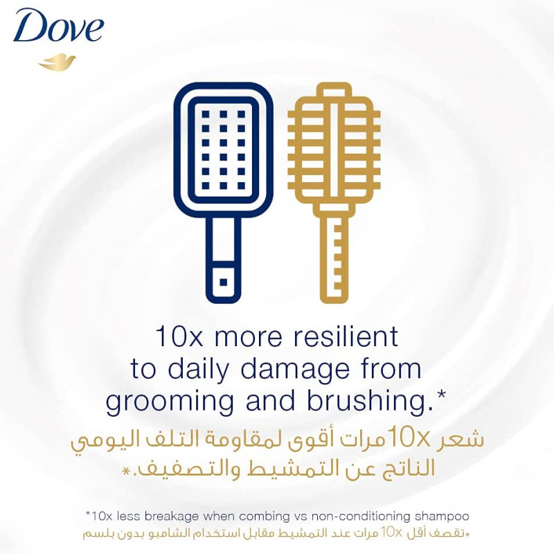 دوف شامبو عناية يومية للشعر العادي والجاف - 200 مل 