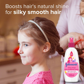 جونسون بلسم بخاخ القطرات اللامعة للصغار - 200 مل