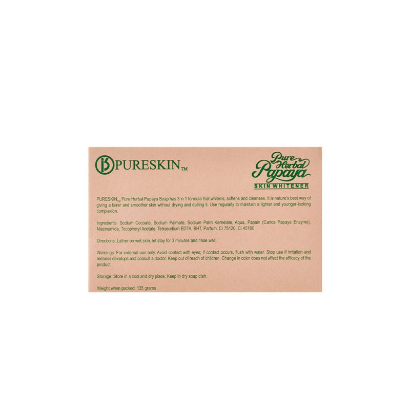 Pureskin papaya 3 in 1 Soap 135 g
