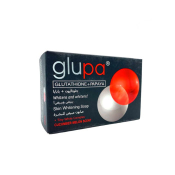 Glupa Glutathione+papaya Skin Whitening Soap - 135 gm