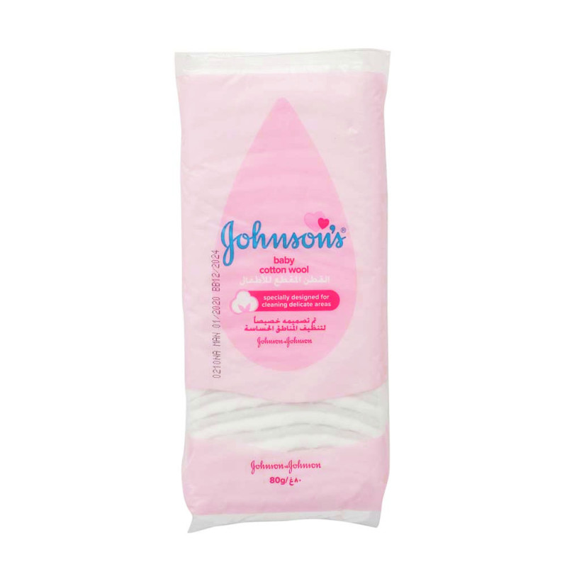 Johnson's Baby Cotton wool 80 gm