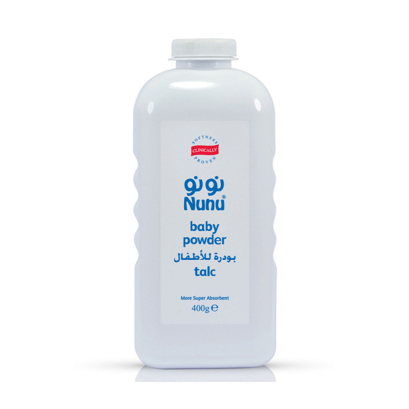 Nunu Baby Talc Powder - 400 gm