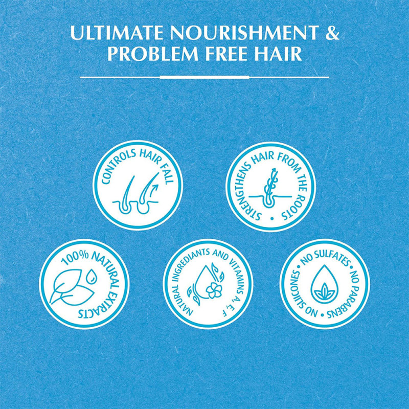 Vatika Coconut Enriched Hair Oil Volume & Thickness 200 ml