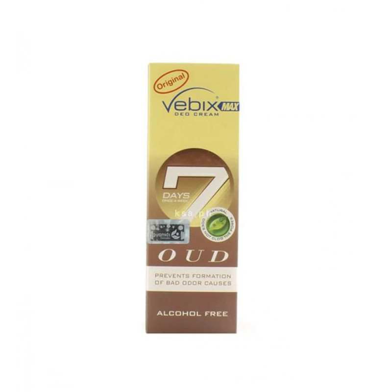 vebix Max Deo Cream Oud 25 ml