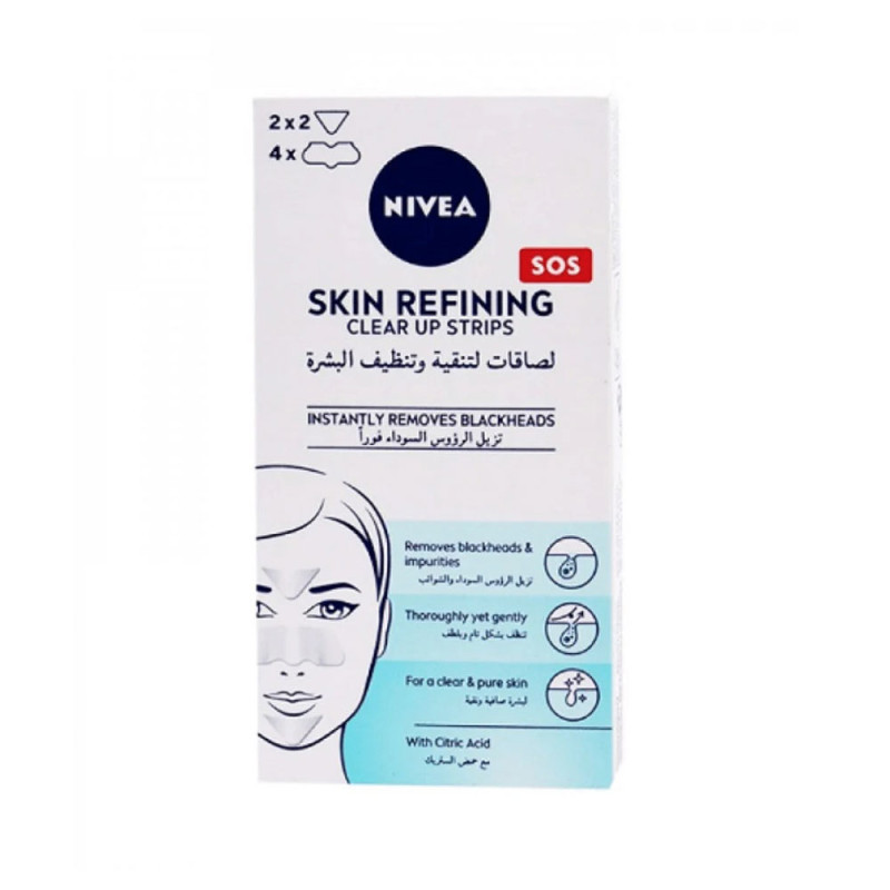 نيفيا لصاقات للتنقية والتنظيف 6 اكياس