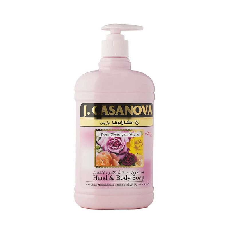 Casanova hand and body soap - Dream Flowers - 500 ml