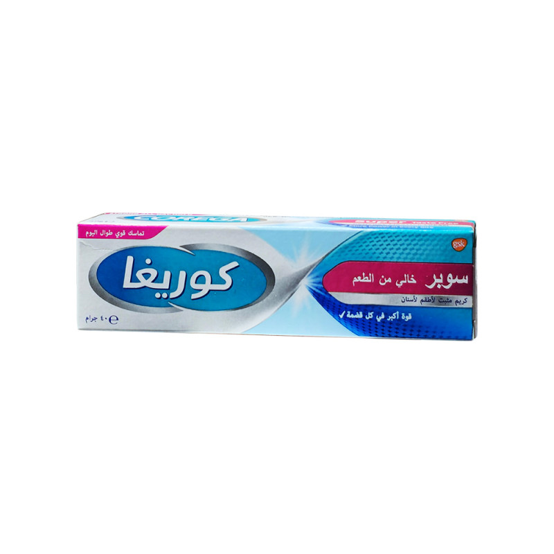 كوريغا سوبر كريم مثبت لأطقم الاسنان - 40 جم
