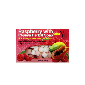 واي سي صابون بخلاصة البابايا والتوت - 100 جم