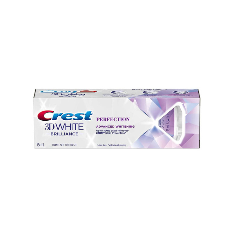 Crest 3D White Brilliance Perfection Toothpaste - 75ml