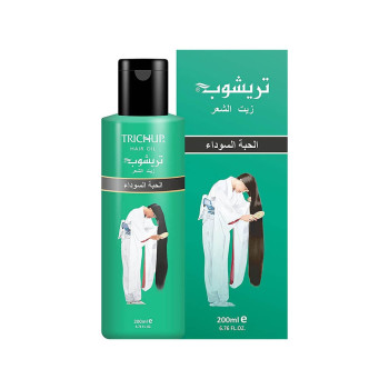 تريشوب زيت للشعر بالحبة السوداء 200 مل