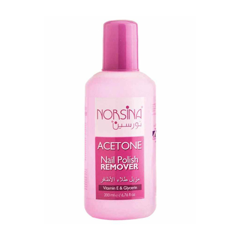Norsina Acetone Nail Polish Remover 200 Ml 