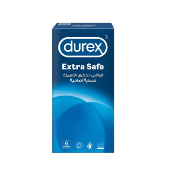 ديوركس إكسترا سيف واقي ذكري سميك 6 حبة