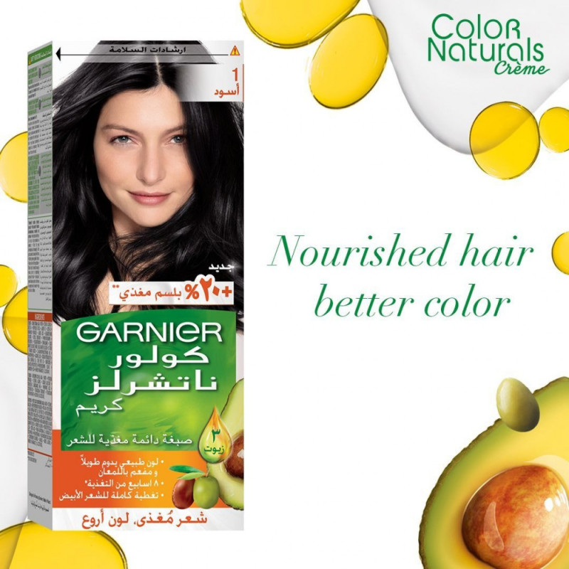 Garnier Color Naturals 1 black Haircolor 