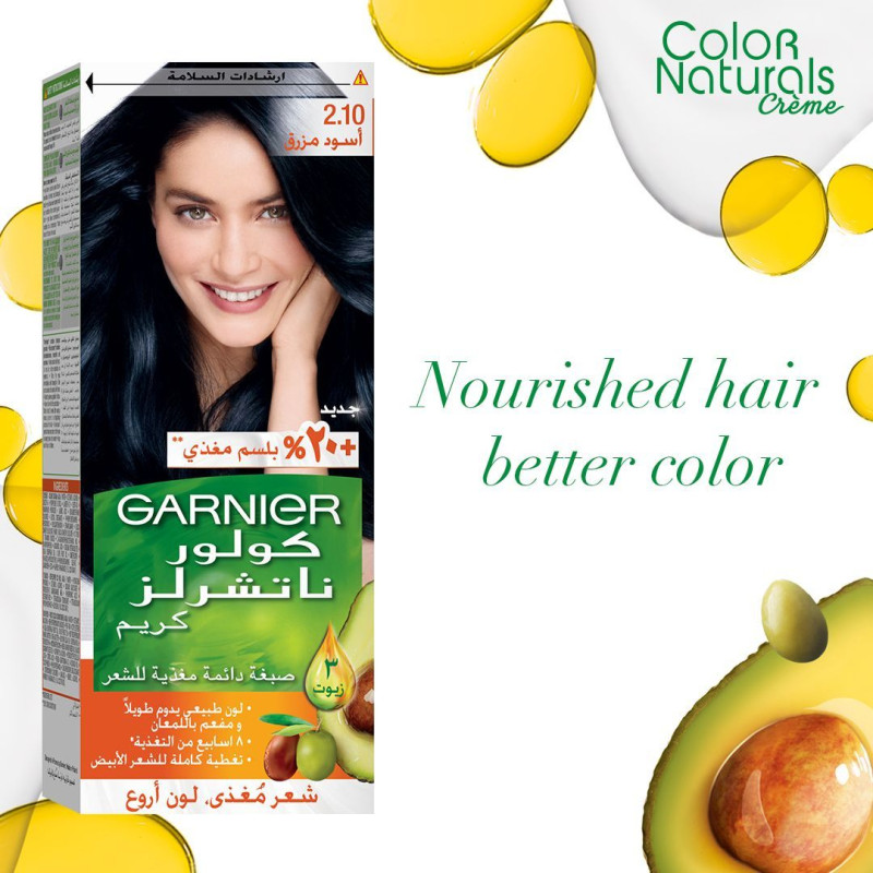Garnier Color Naturals 2.10 blue black Haircolor 