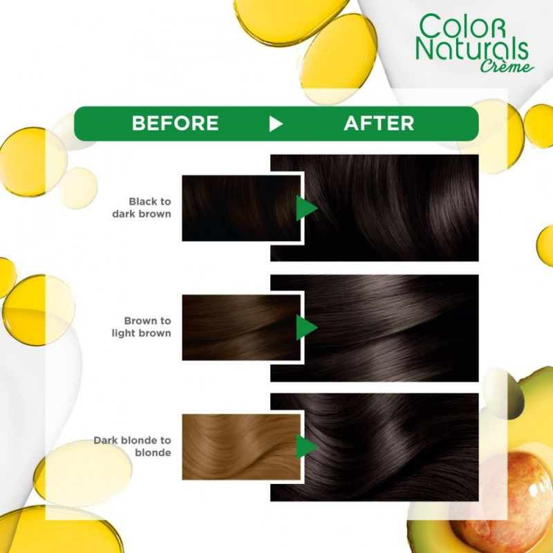 Garnier Color Naturals 3 dark brown Haircolor 