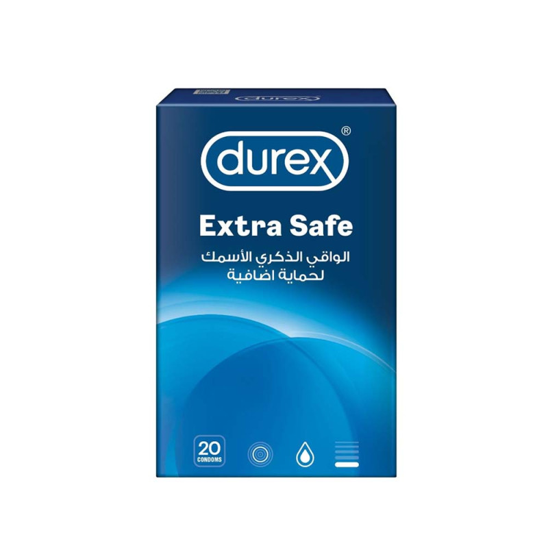 ديوركس Extra Safe واق ذكري 20 حبة