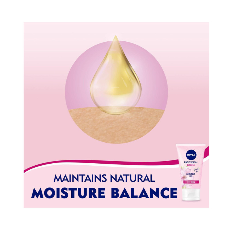 نيفيا غسول الوجه اللطيف للبشرة الجافة والحساسة - 150 مل