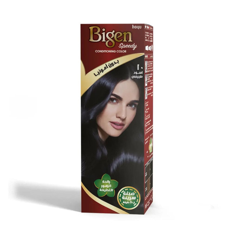 بيجن صبغة شعر بدون أمونيا أسود طبيعي 10
