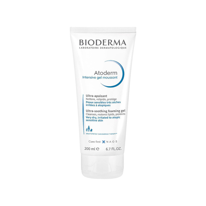 Bioderma Atoderm Intensive Gel Moussant Ultra-Apaisant Foaming 200ml