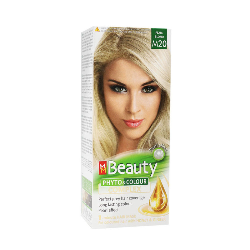 ام ام بيوتي صبغة شعر كومبليكس لؤلؤي أشقر M20