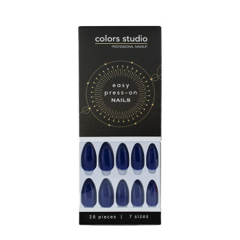 Colors Studio Easy Press On Nails 28 Pcs 7 Sizes NO. CS-NT13