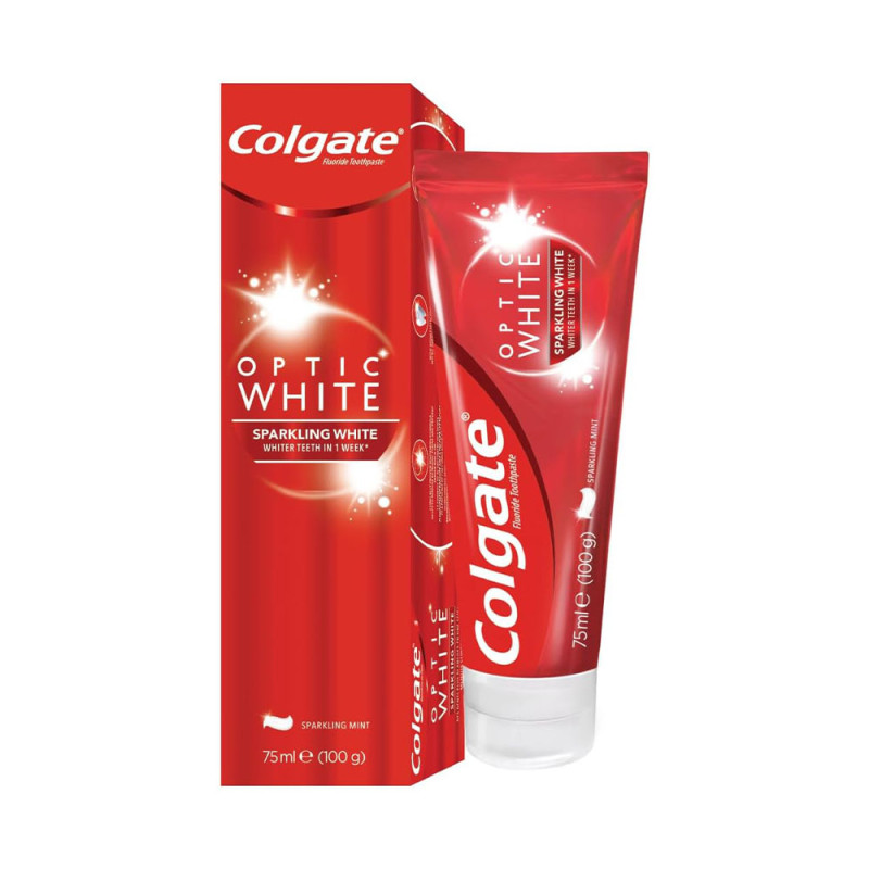 كولجيت معجون أسنان اوبتك وايت ابيض - 75 مل