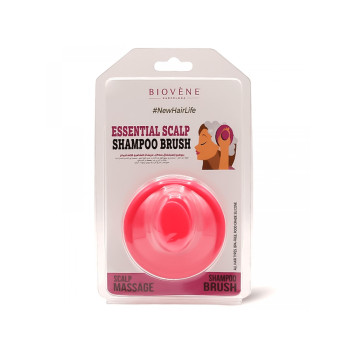 بيوفين فرشاة الشامبو لفروة الرأس  - وردي