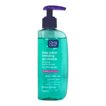CLEAN & CLEAR Deep Action Refreshing Gel Cleanser 150 ml