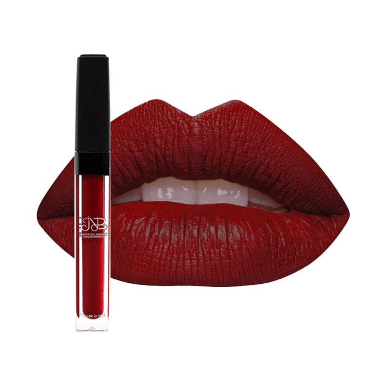 Nora Bo Awadh Waterproof Liquid lipstick - Dark Flaming 5.1 ml