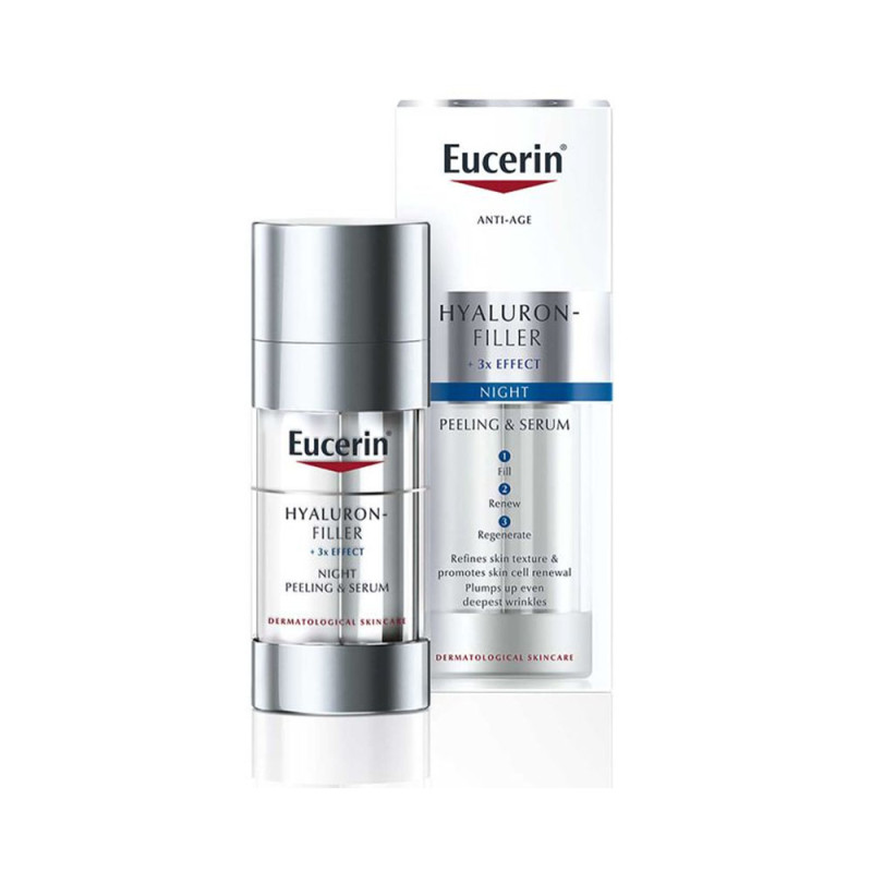 Eucerin Hyaluron Filler Night Peeling & Serum 30 ml
