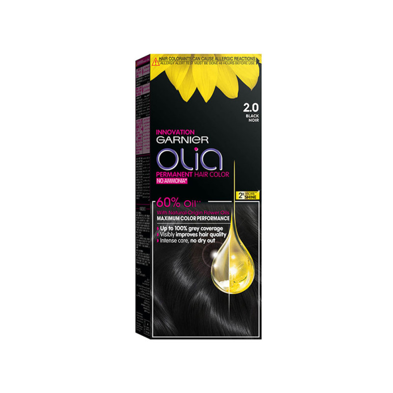 غارنييه صبغة شعر اولیا اسود 2.0