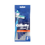 جيليت بلو 2 بلس ماكينة حلاقة رجالية - 5 حبة