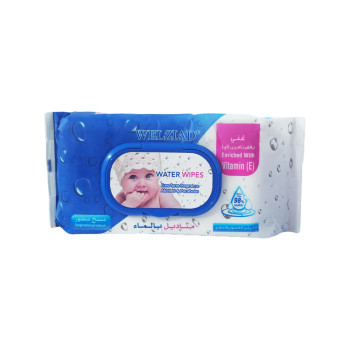 Welziad Water Wipes Alcohol Free 100 wipes